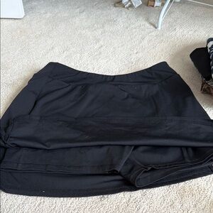 Women's Black Skort